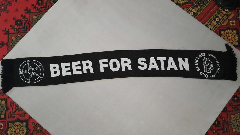 Крутий шарф Beer for Satan