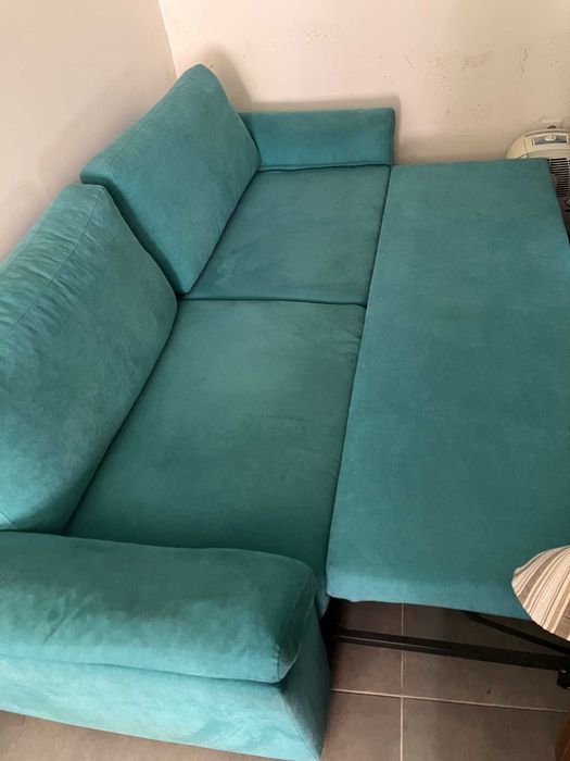 Sofá cama conforama em otimo estado