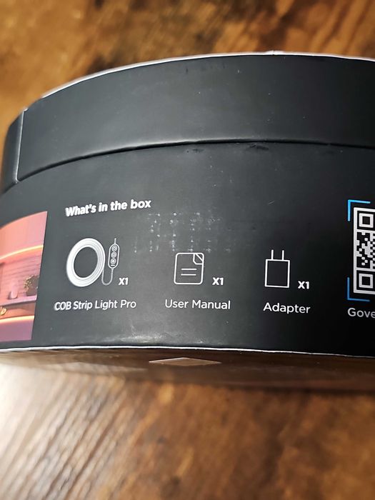 Govee H61E5 COB Strip Lights Pro 3m Taśma LED WiFi Bluetooth, RGBICW