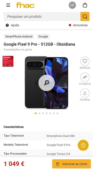 Google Pixel 9 Pro XL 512GB, 256, Pro, 9. Troca/retoma.Fatura,garantia