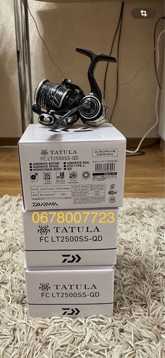 Daiwa 25 Fuego, Daiwa Tatula Подшипники Япония, CRBB