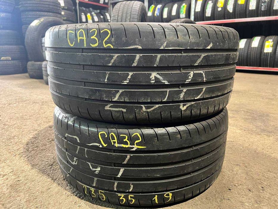 Шини б/у ЛІТО 235/35 R19 Goodyear Eagle F1 колеса вживані з хорошим станом CA32-19