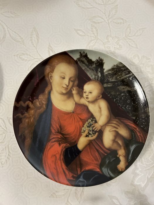 6 Pratos Natal Vista Alegre edicao limitada