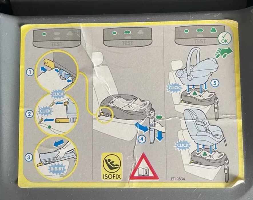 Cadeira de bebê com isofix - Maxi Cosi