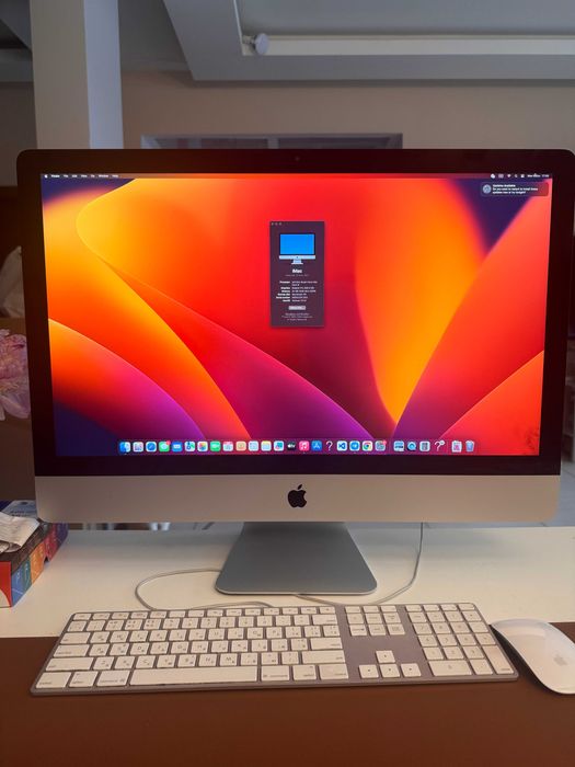 Продам iMac 27” Retina 5K 24Gb 2017 року у відмінному стані