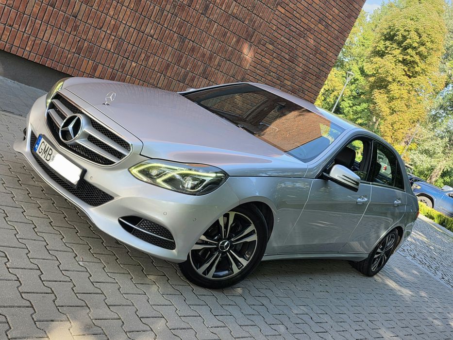 Mercedes E350 CDI * 7G-Tronic * Lift * Skóry * Navi * LED * OKAZJA !!