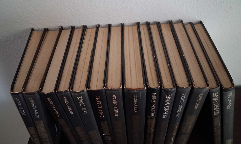 Lote 14 Livros Coleção "Enigmas de Todos os Tempos" - Bertrand / Círculo de Leitores