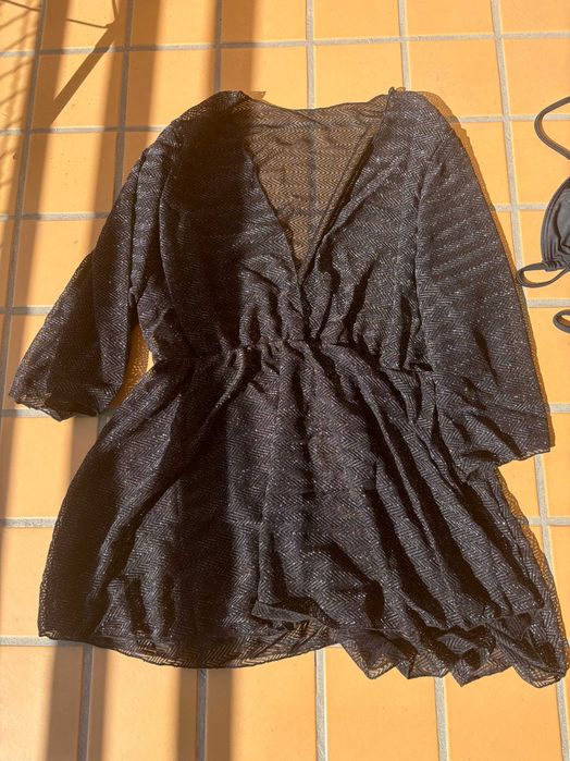 Conjunto de praia 3 peças novo