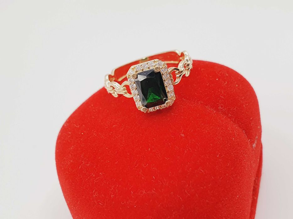 Śliczny złoty pierścionek 585 14K r.12