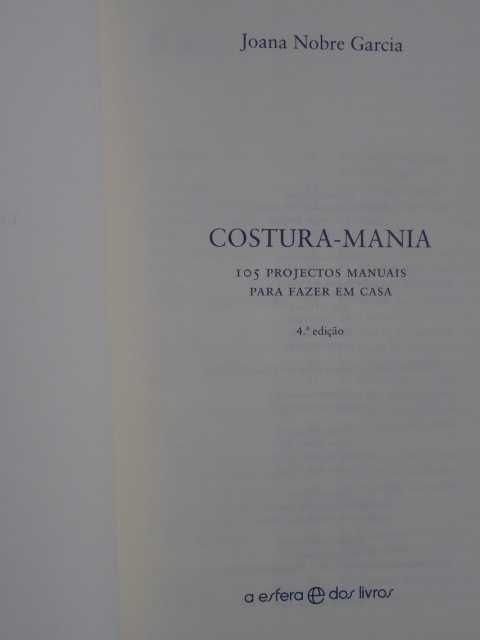 Costura-mania de Joana Nobre Garcia