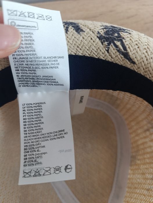 За всі! Нова шляпа H&M капелюх солом'яний 51 см (3-7), 52 см (4-6), 54см (6-9)