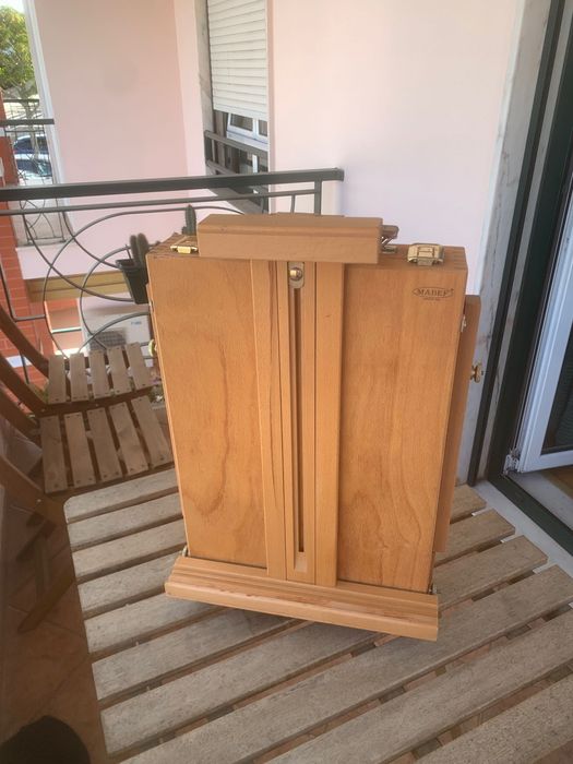 Cavalete de pintura portátil