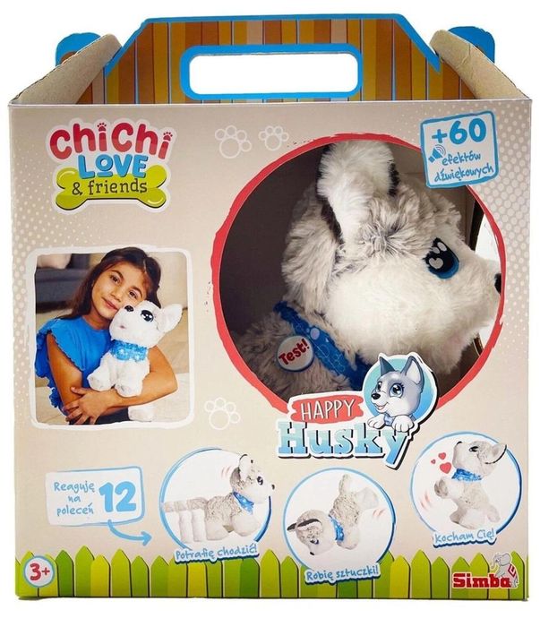 Chi Chi Love Happy Husky pudełko,415x315 mm