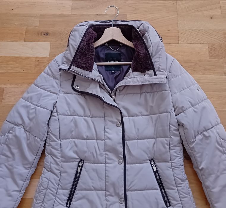 Reserved kurtka pikowana beżowa 42 XL