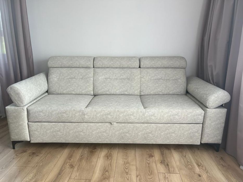 Sofa beż-szarość-krem 230cm