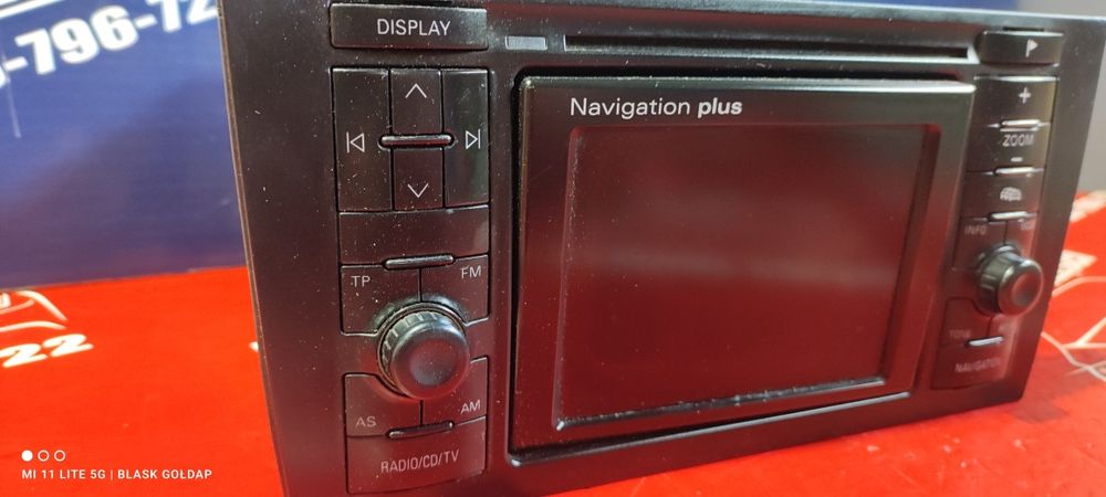 Radio Navigation Plus Blaupunkt z Kodem  Audi A6 C5 1999 Blask Gołdap