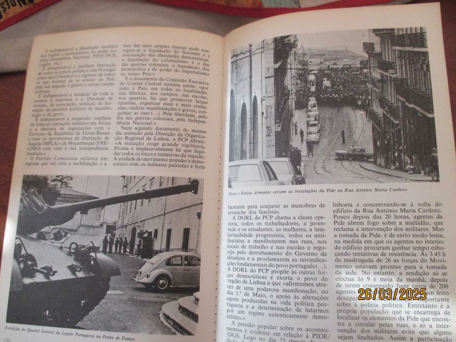 Livro - Diário de uma revolução - Livro raro de 1977