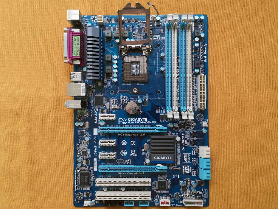 Материнська плата Socket  1155    Gigabyte GA-P67A-D3-B3
