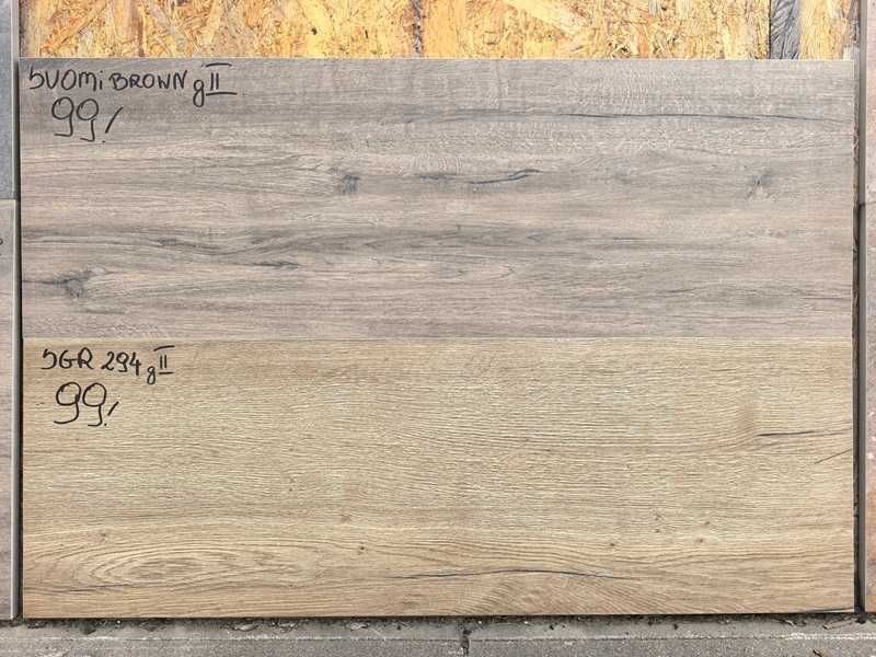 Płyta gresowa tarasowa grubość 2cm 40x120x2 - 2 kolory - 89 zł/m2