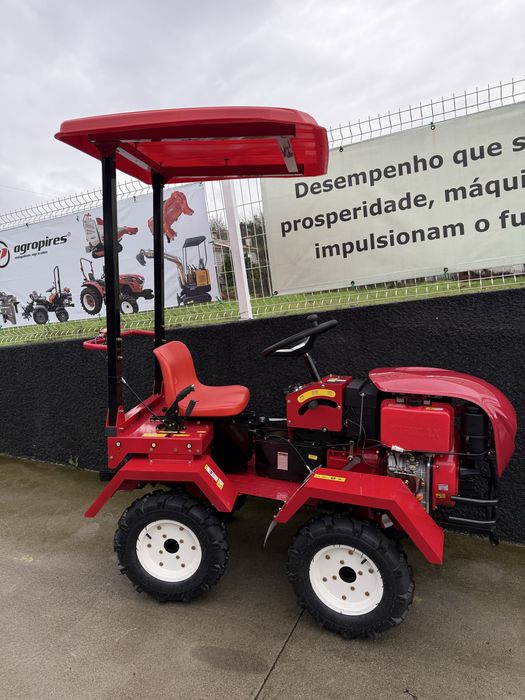 Mini trator 4x4 a diesel