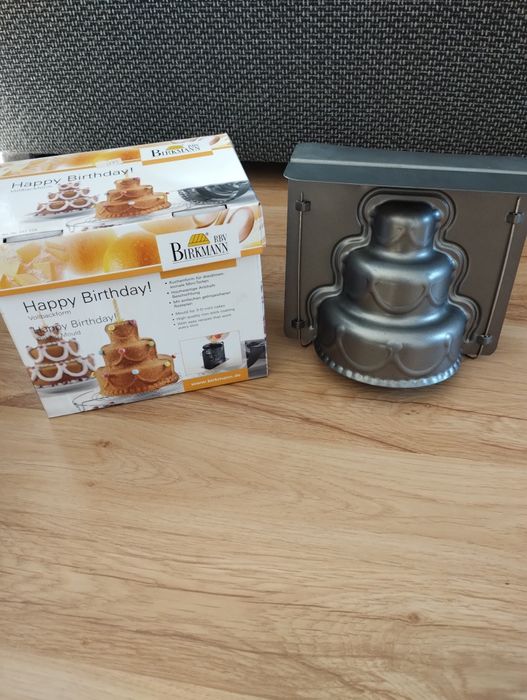 Forma do ciasta 3D Happy Birthday Birkmann