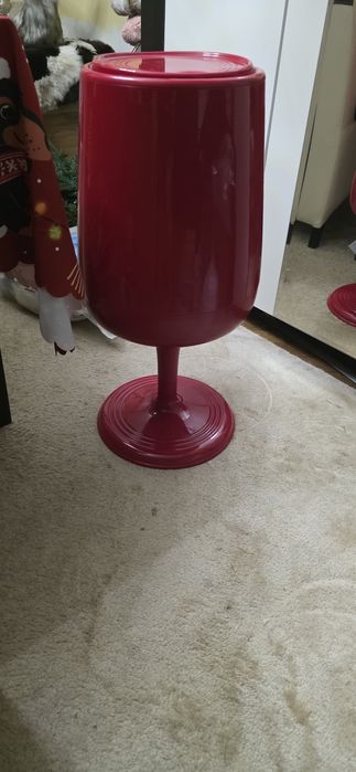 Nowy Kosz plastykowy na śmieci kielich