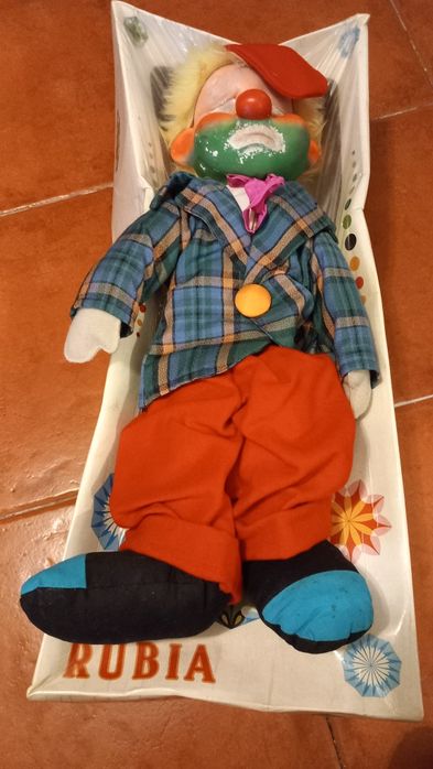 Boneco PALHAÇO - anos 70