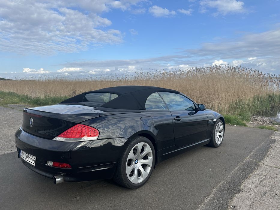 Bmw 6 Cabrio SMG 630 e64 . Zadbana
