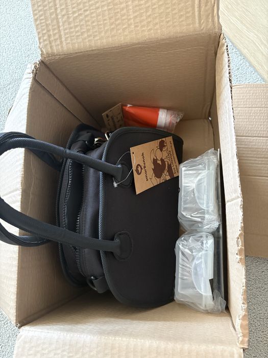 NOVO Smartlunch: Lancheira + 2 marmitas + individual + 2 frascos para molhos