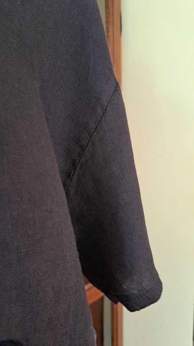 Acqua&Limone Nowa bluzka 100% len brąz czekolada 44 oversize