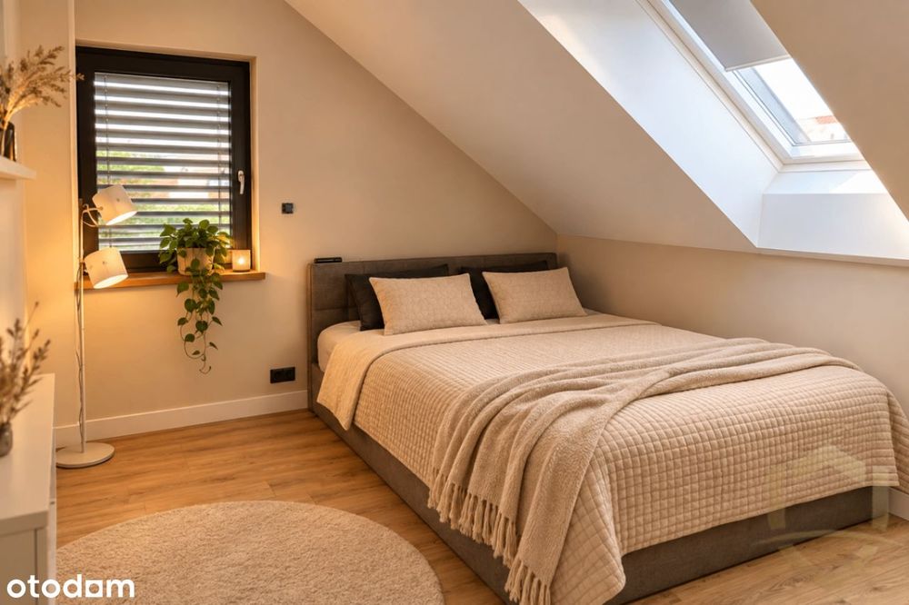 Nowoczesny Dom Z Antresolą , 140 M² , Działka 1002 M² , Kamień