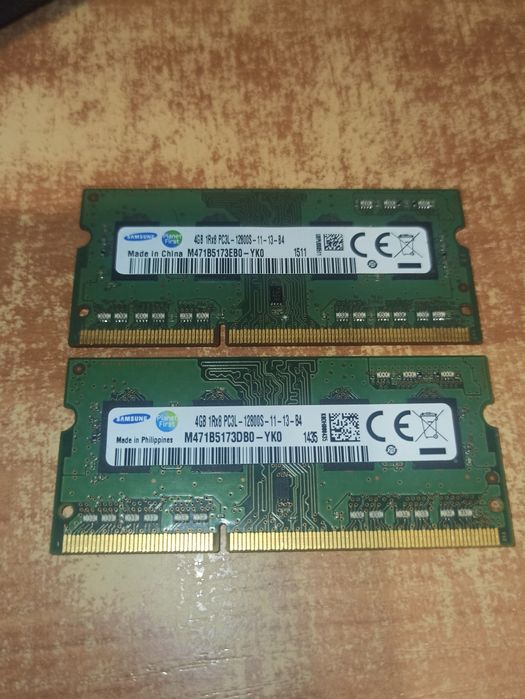 Laptop 2x4Gb DDR3 Laptop