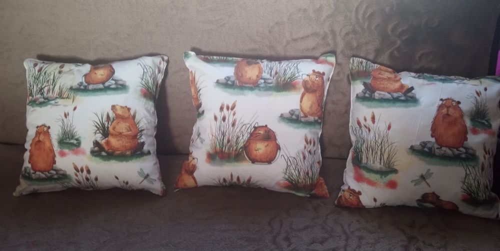 Poduszki z KAPIBARĄ