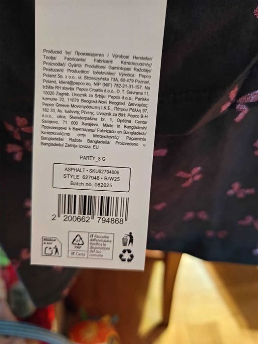 Sukienka nowa 134 dziecięca