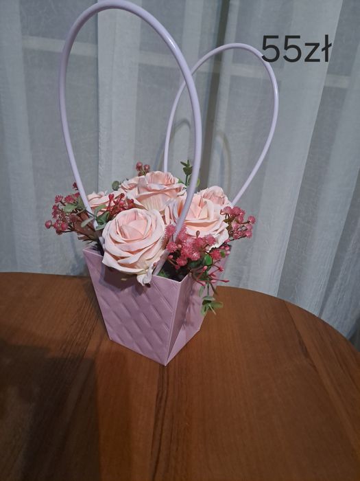 Kompozycje kwiatowe, flower boxy