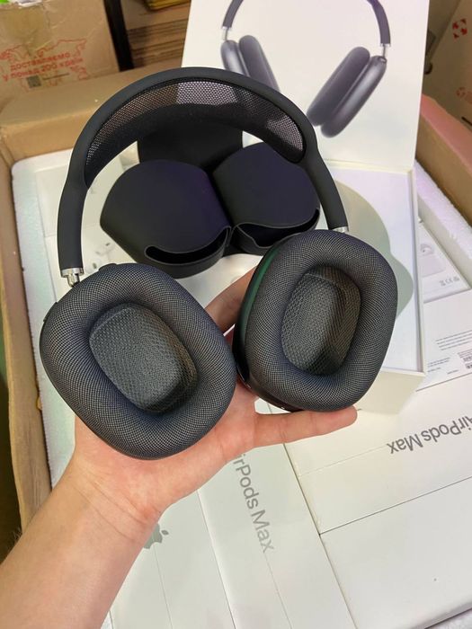 AirPods Max 1 | Навушники епл | Apple | Бездротові навушники | Безпроводные наушники епл | аірподс макс | аир подс макс | епл навушники | чорні |