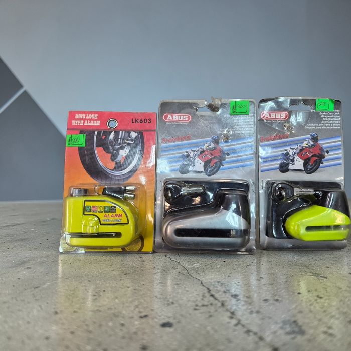 Мото замок Abus в наличии 3 типа