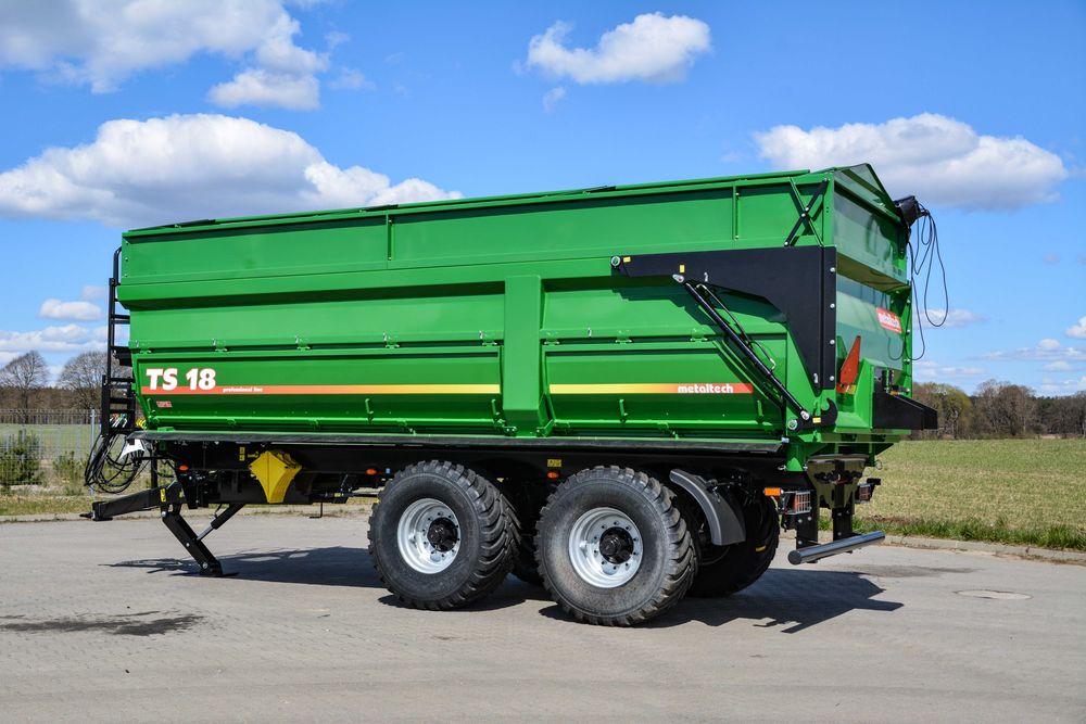Przyczepa rolnicza skorupowa METAL-TECH TS 18 Ton