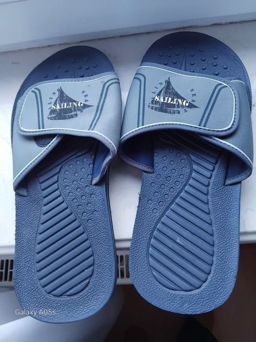 Klapki męskie duże+ worek treningowy