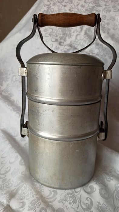 Garnek segmentowy trzyczęściowy z aluminium PRL