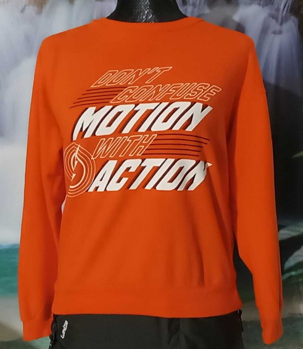 Bluzka pomarańczowa r. 152 Halloween, kolory Jesieni