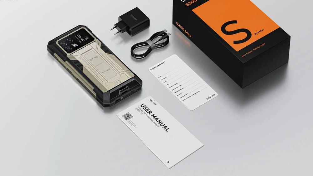 Doogee S200 Max 5G 16GB/512GB  22000mAh  IP69K 2.6GHz