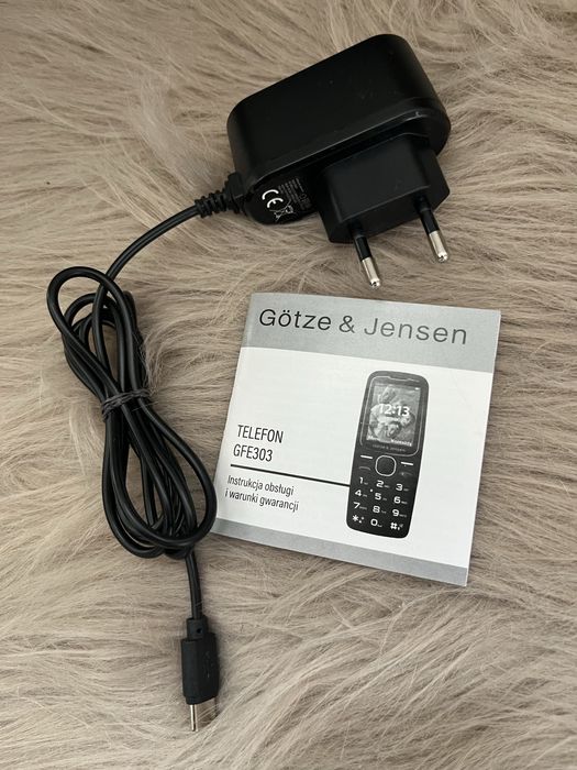 Telefon götze & jensen GFE303 czarny