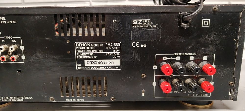 Wzmacniacz DENON PMA-860. ClassA.