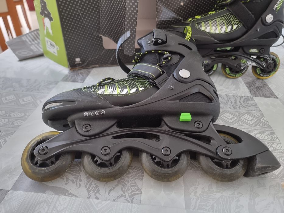 Patins em linha extensíveis