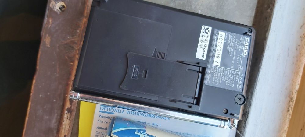 Casio TV-410 miniature TV