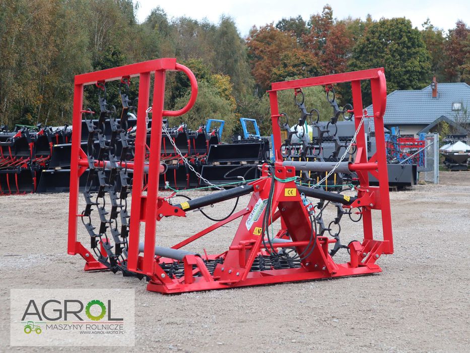 Włóka łąkowo polowa Agro Faktory 4, 5, 6 , 8m odlew combi Metaltechnik