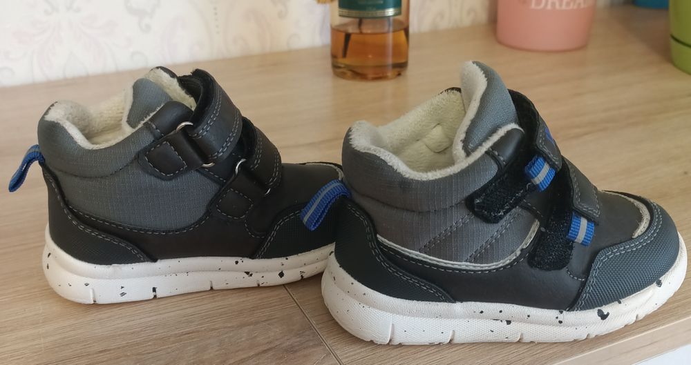 Демісезонні, утеплені хайтопи для хлопчика