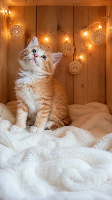 Maine coon ruda kociczka