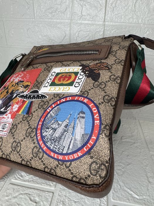 Сумка Gucci x Supreme | Soft GG Messenger